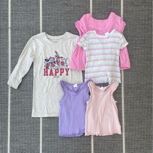 GAP Bundle: Tanks, T-Shirts, Nightgown, 3T